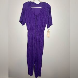 Oscar De La Renta Swimwear Jumpsuit NWT VINTAGE